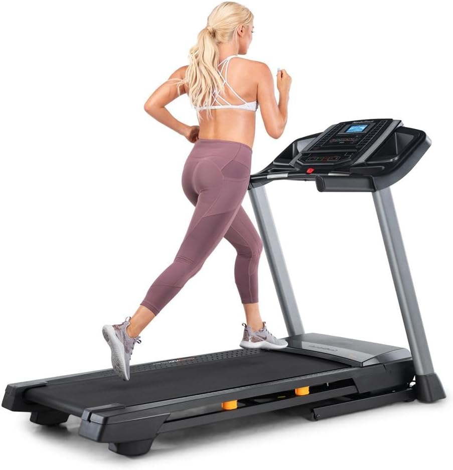 NordicTrack T Series: Expertly Engineered Foldable Treadmill, Perfect as Treadmills for Home Use, Walking Treadmill with Incline, Bluetooth Enabled for Superior Interactive Training Experience