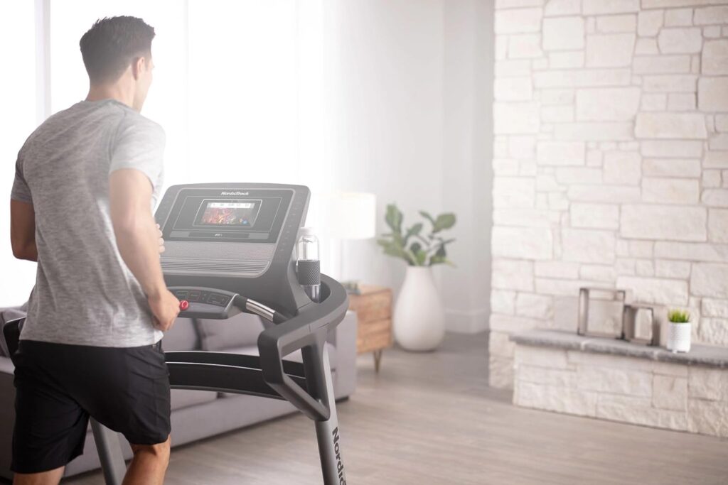 NordicTrack T Series: Expertly Engineered Foldable Treadmill, Perfect as Treadmills for Home Use, Walking Treadmill with Incline, Bluetooth Enabled for Superior Interactive Training Experience